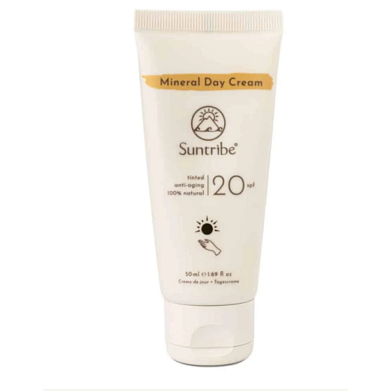 Suntribe Organic Mineral Day Cream SPF 20 Tinted 50 ml