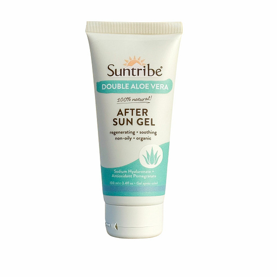 Suntribe Organic After Sun Gel Double Aloe Vera 100 ml