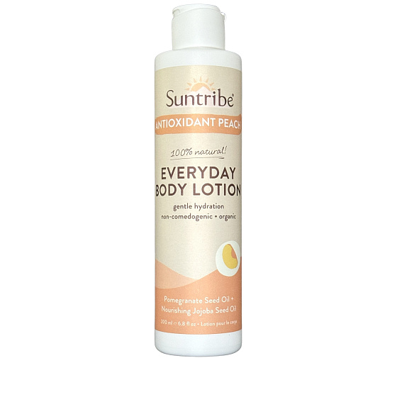 Suntribe Organic Everyday Body Lotion Antioxidant Peach 200 ml