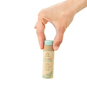 Suntribe Organic Mineral Zinc Sun Stick SPF 50 Mint Green 30 g