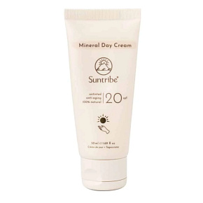 Suntribe Organic Mineral Day Cream SPF 20 Untinted 50 ml